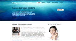 Desktop Screenshot of glasgowgranitefitters.co.uk